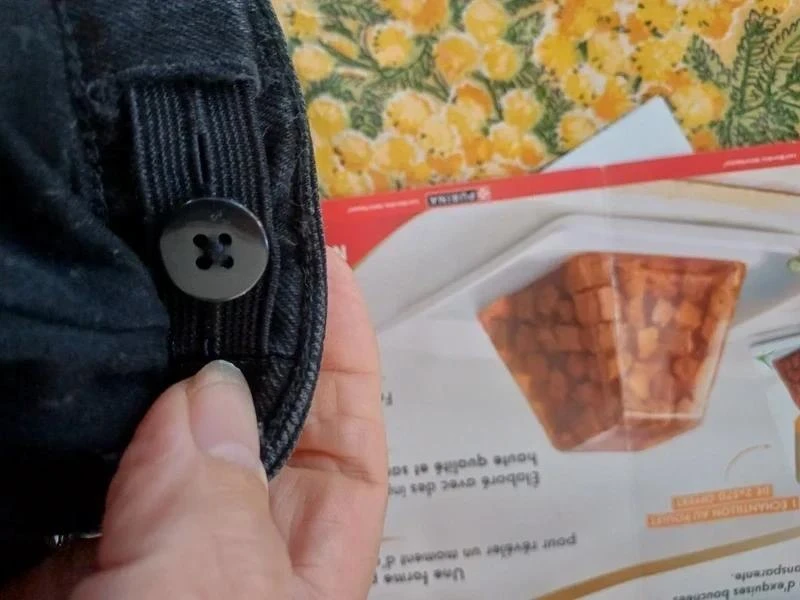 Short jeans preto tamanho 38 para mulher grávida em algodão e elastano novo – photo 6